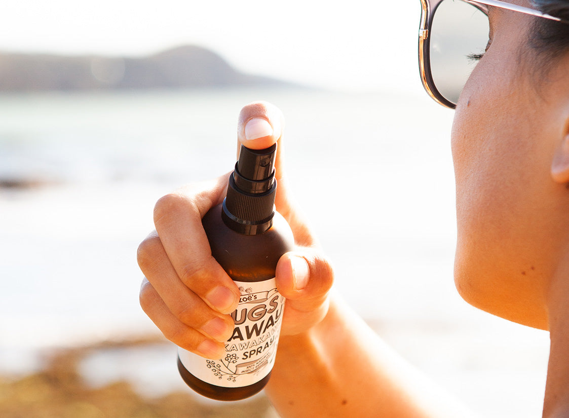 Zoe's Bugs Away Kawakawa Spray Natural Insect Repellent for Summertime insects